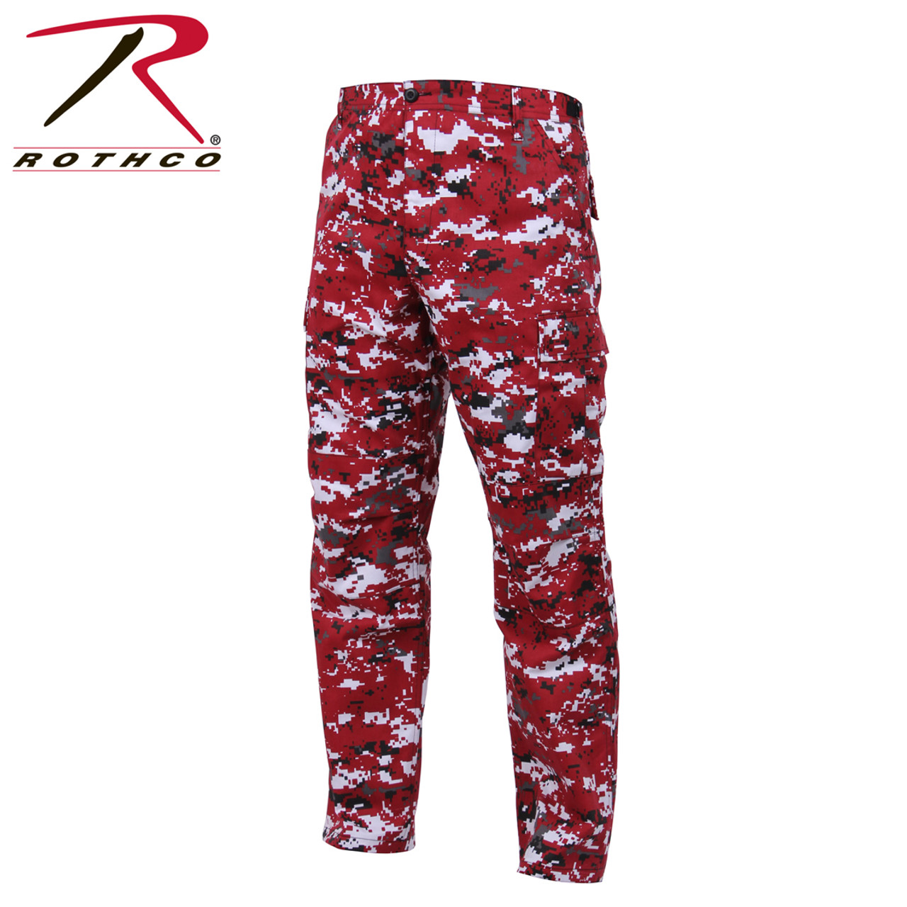 スサシ HIBANA CAMO BDU Pants RED M-