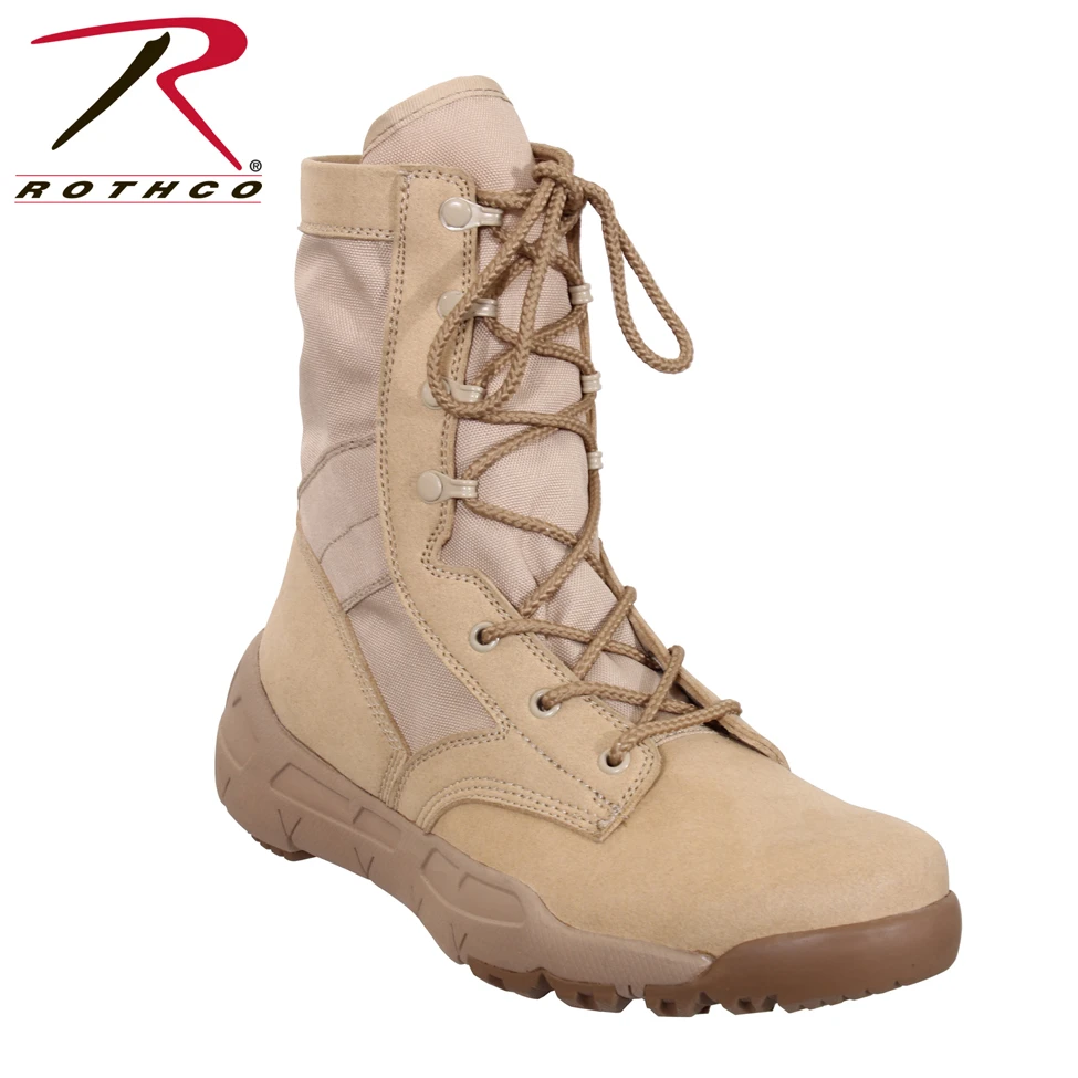 Shop Rothco V-Max Lightweight Tactical Boots - Fatigues Army  display picture 1