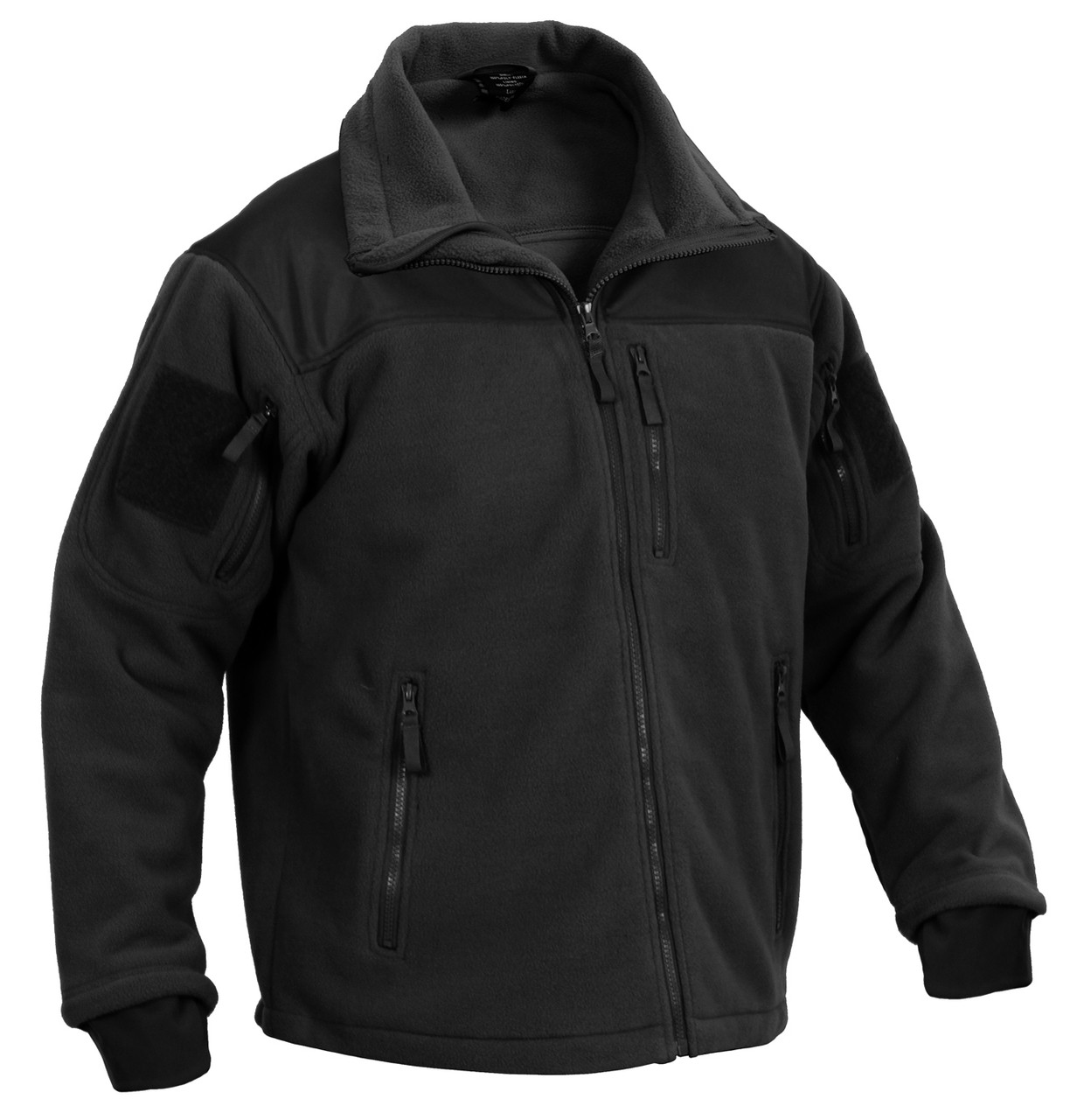 Shop Black Spec Ops Tactical Fleece Jackets - Fatigues Army Navy