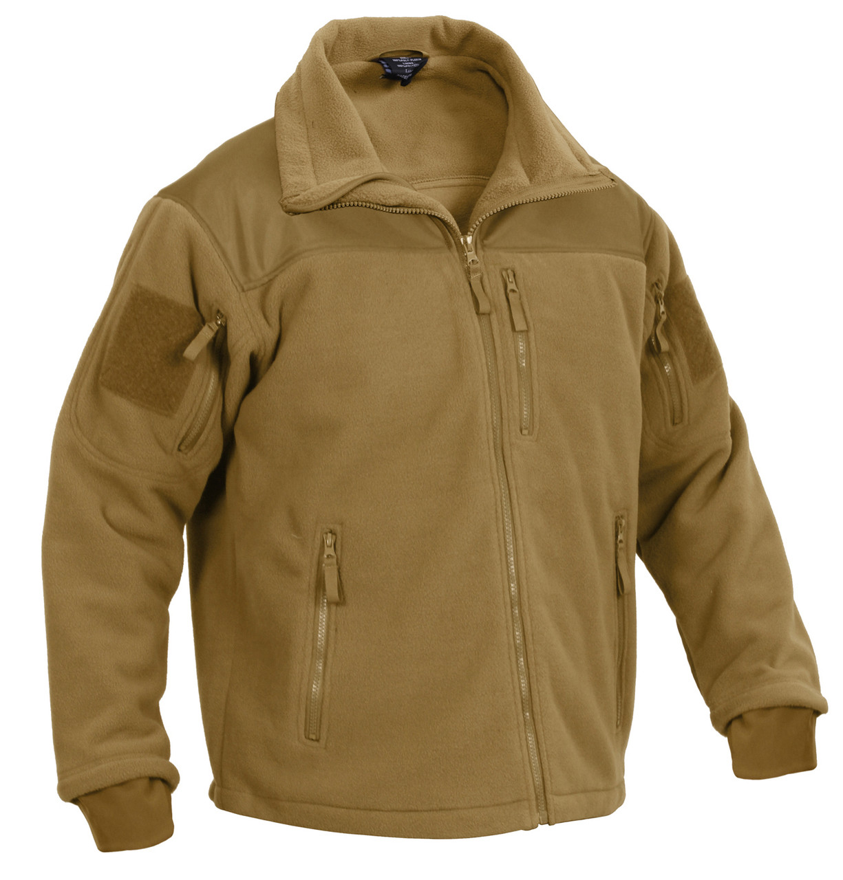 Shop Coyote Brown Spec Ops Tactical Fleece Jackets - Fatigues Army