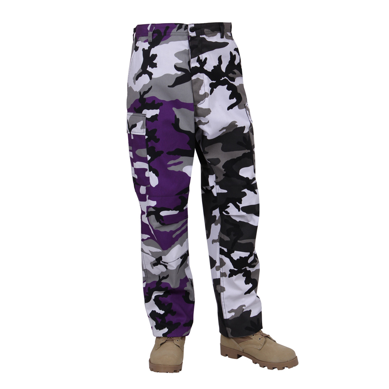 Rothco Two Tone City Purple Camo Fatigues