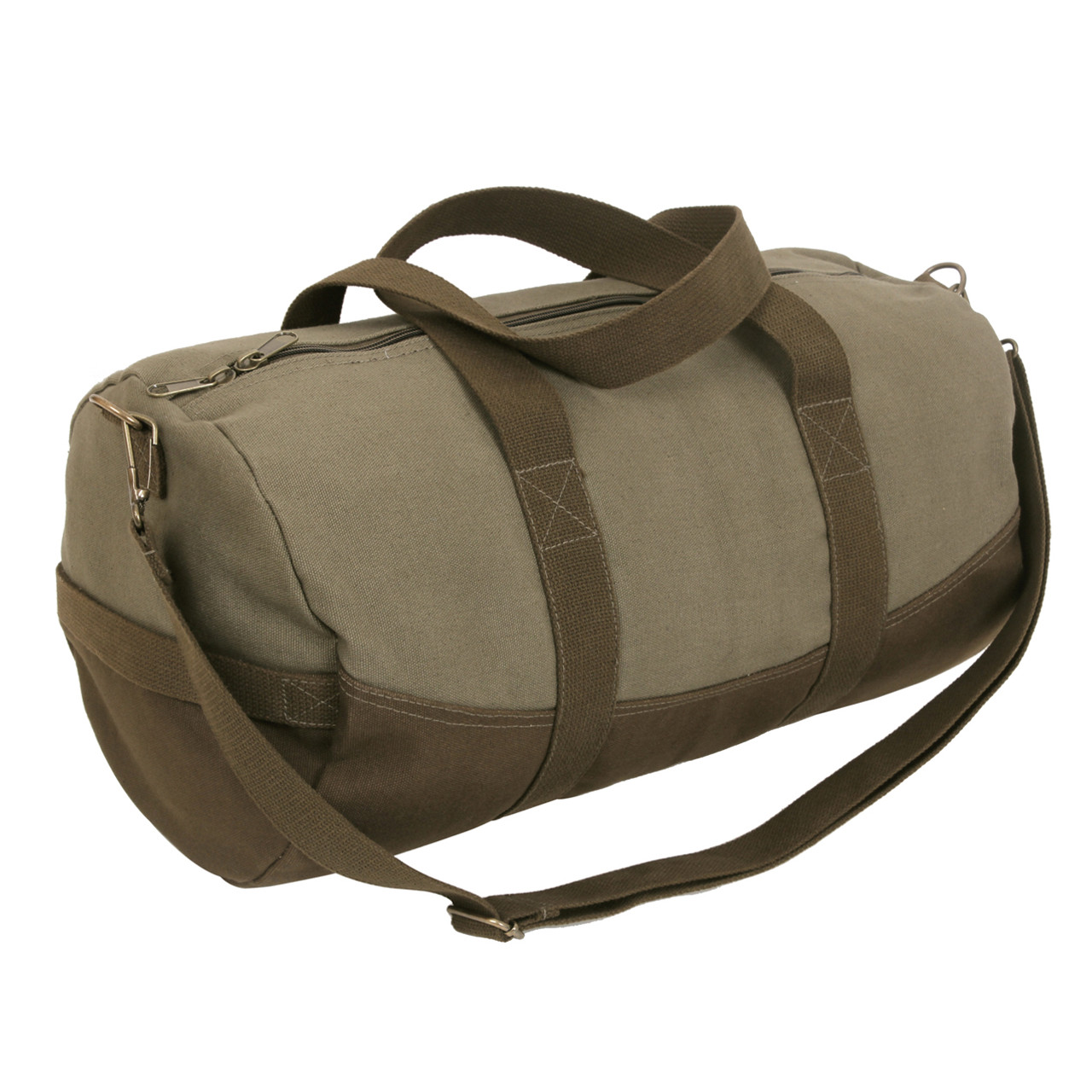 Shop Moss Brown Canvas Gear Bags - Fatigues Army Navy