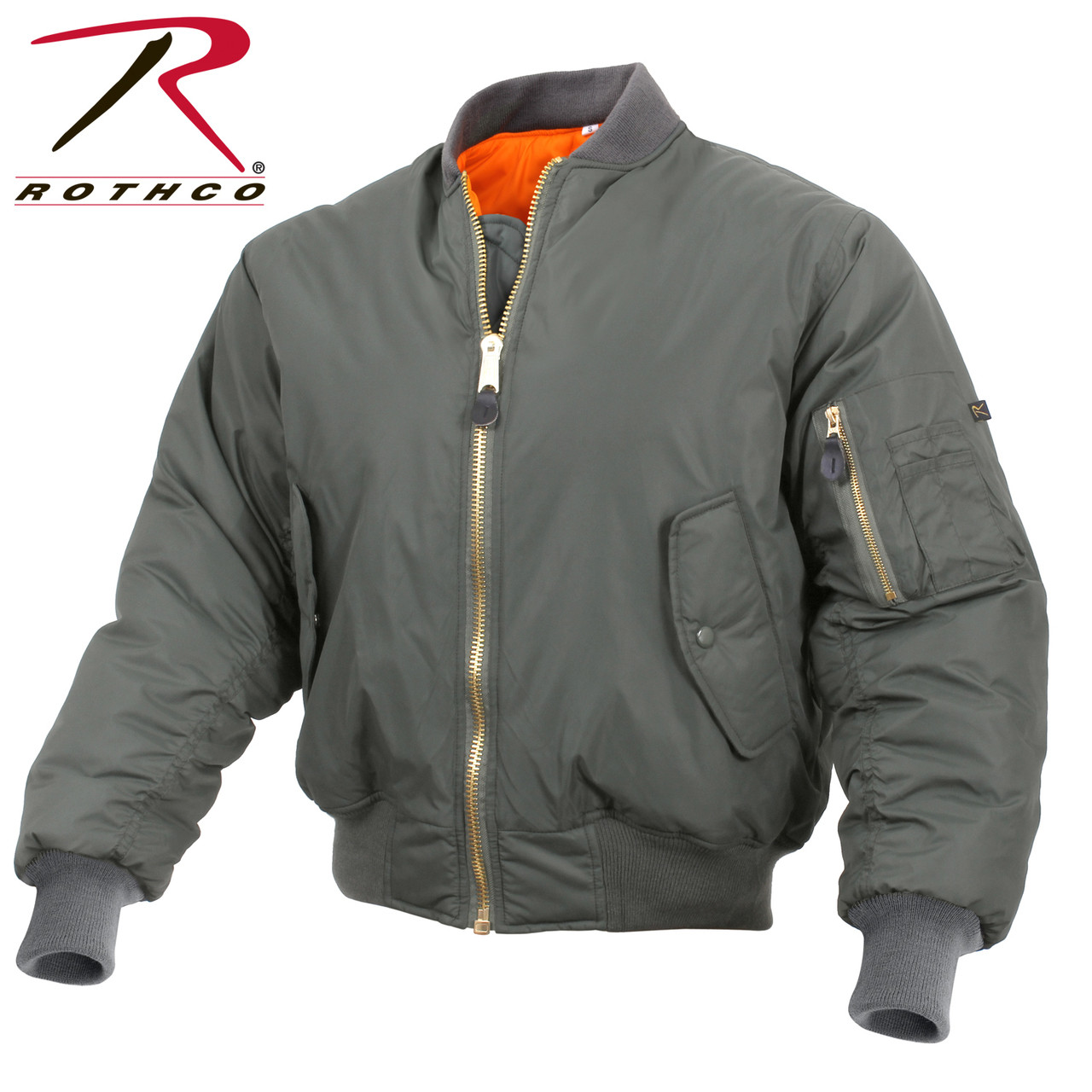 ジャケット・アウター 0Os ROTHCO reversible ma-1 flight Jkt Rothco MA-1 Flight Jacket