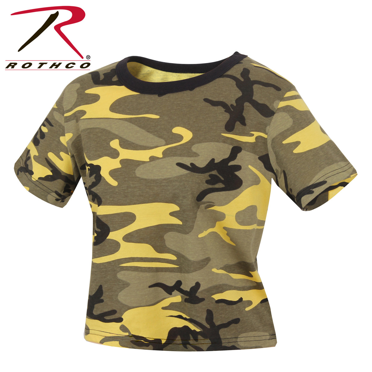 camo crop top