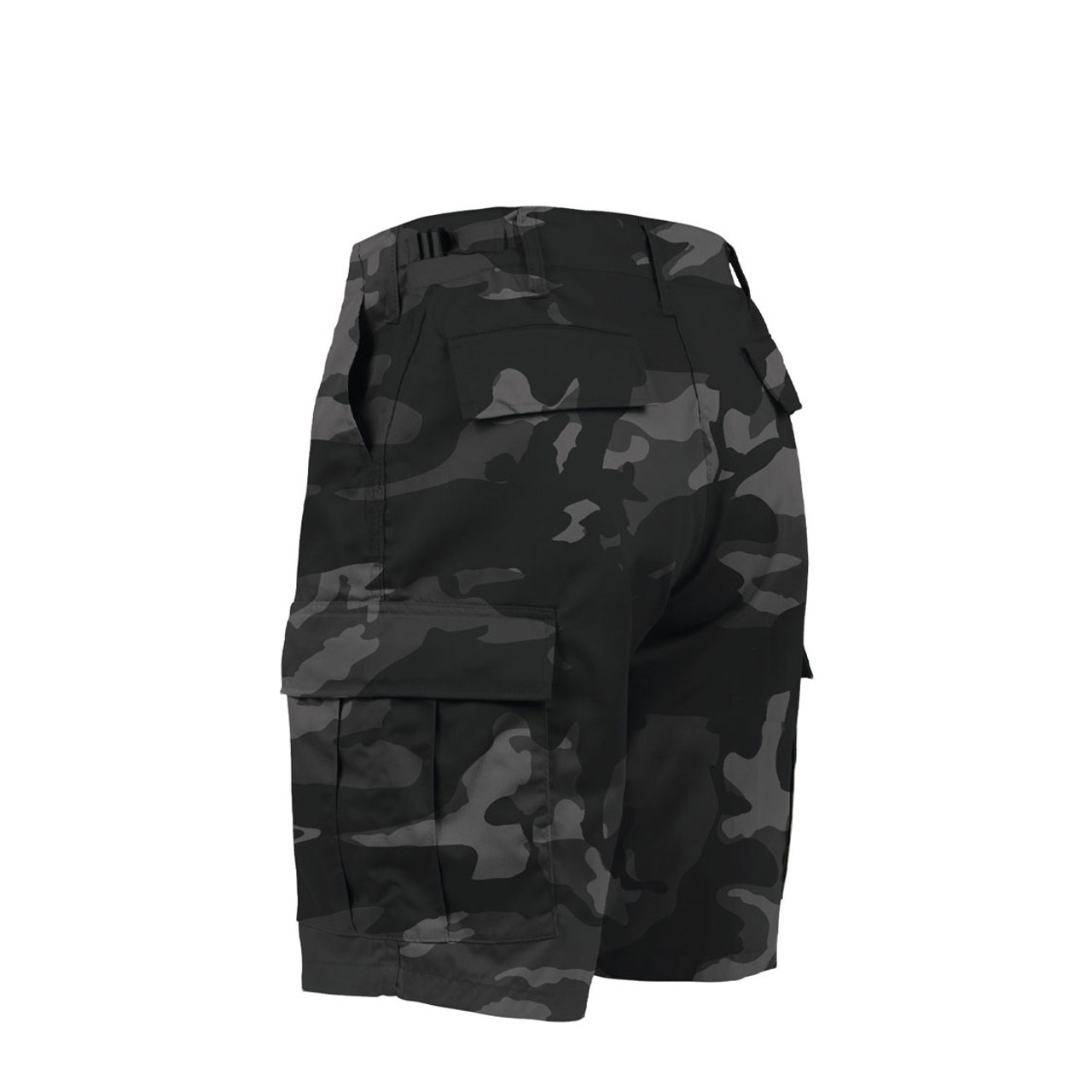 Shop Black Camo BDU Shorts - Fatigues Army Navy