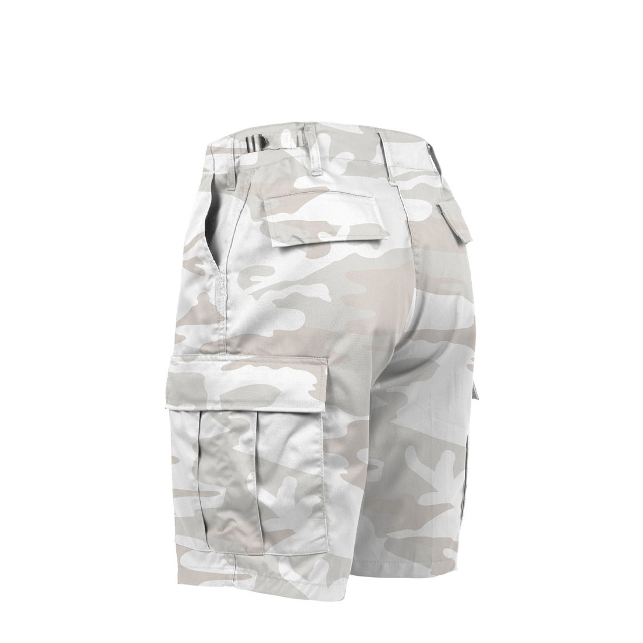 カーゴパンツ WIDE CARGO SHORTS WHITE CAMO CANASOUR Outdoor Men's Twill Cargo Shorts (32, White