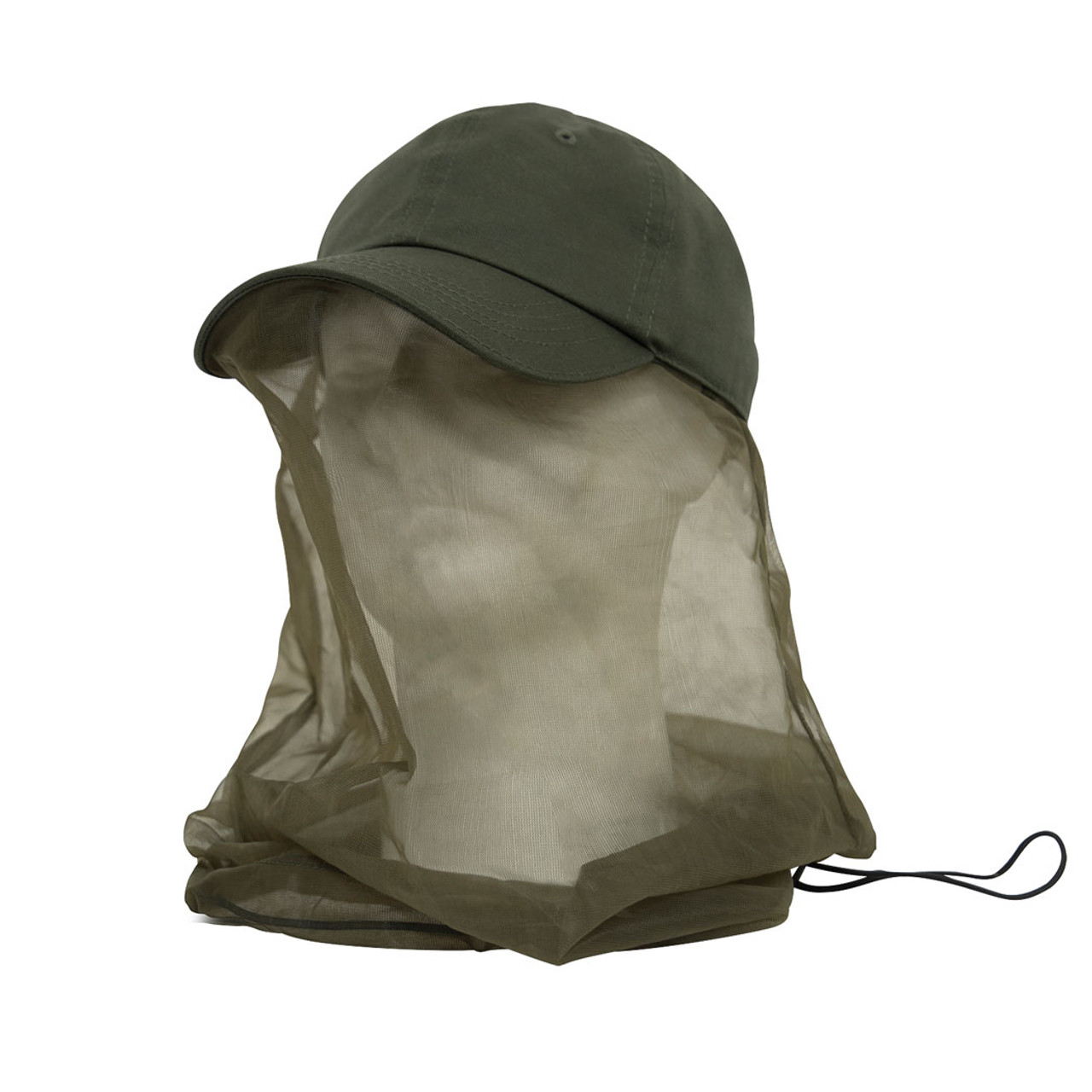 Shop Operator's Cap w/Mosquito Net - Fatigues Army Navy