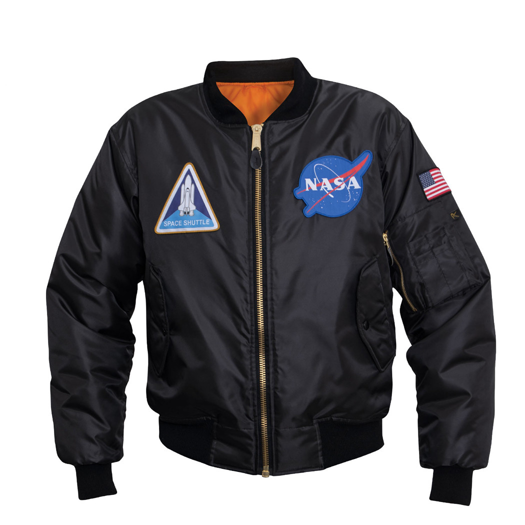 Shop NASA MA-1 Flight Jacket - Fatigues Army Navy Gear