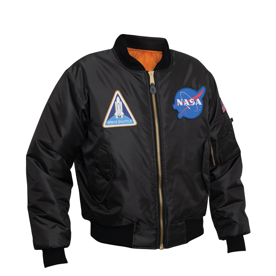 Shop NASA MA-1 Flight Jacket - Fatigues Army Navy Gear
