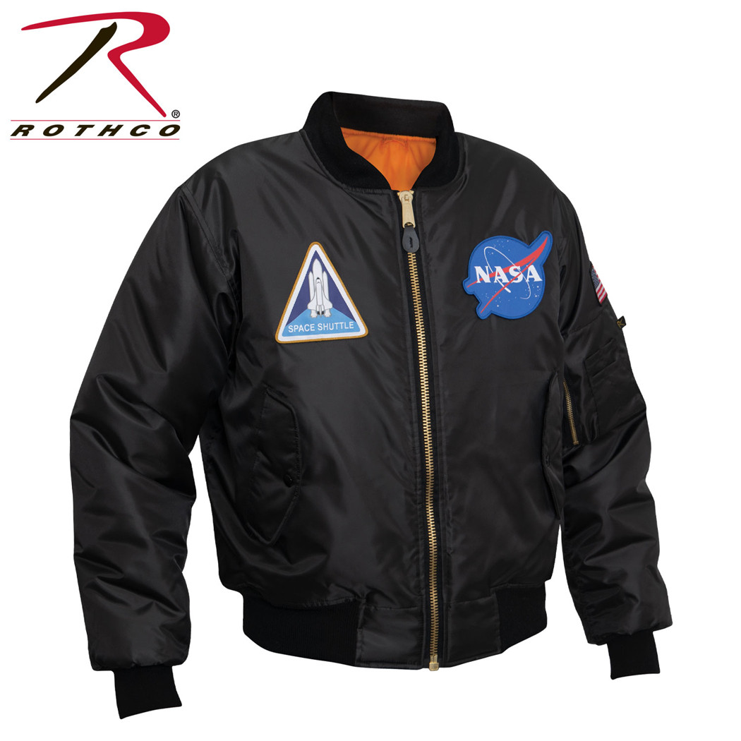 Shop NASA MA-1 Flight Jacket - Fatigues Army Navy Gear