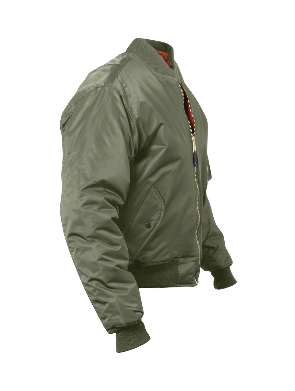 Shop Concealed Carry Sage Green MA-1 Flight Jackets - Fatigues