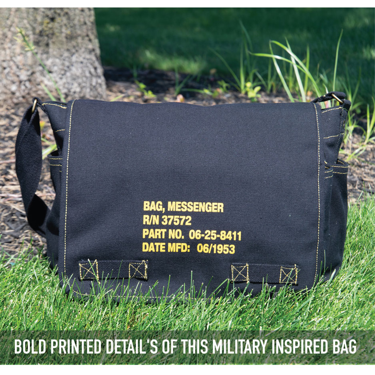 Deluxe Concealed-Carry Messenger Bag - Fox Outdoor