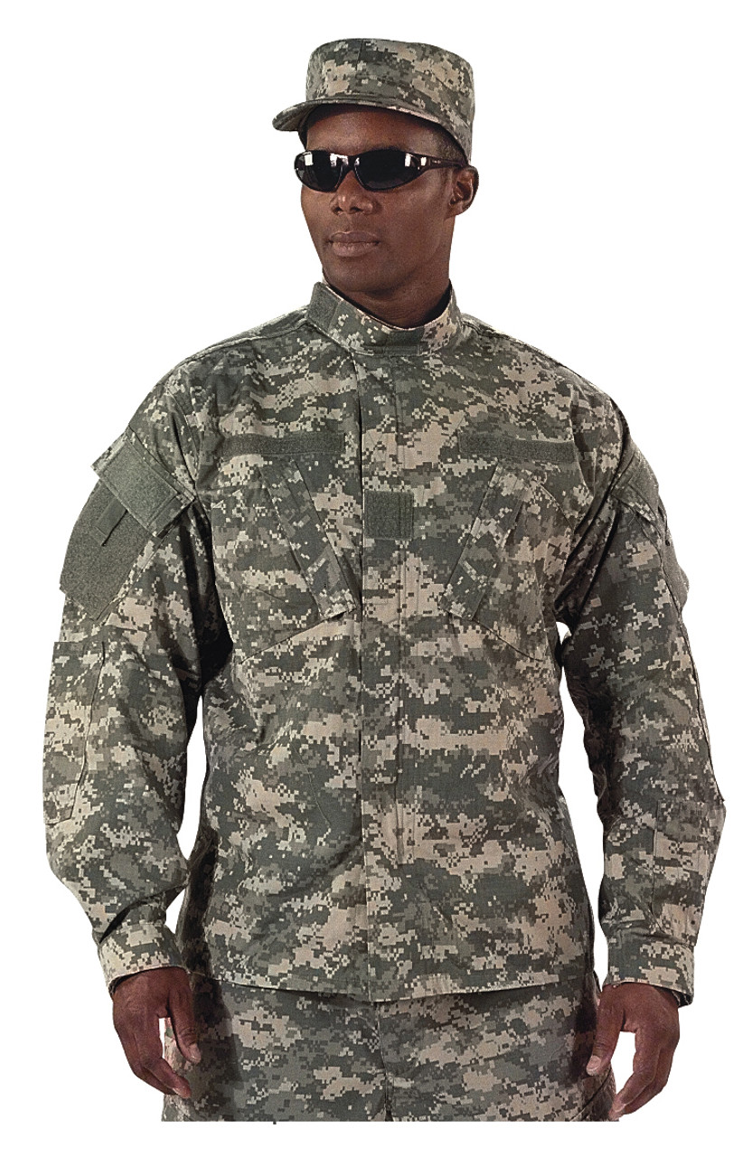 Army Shirt US BDU Combat Jacket Original Red Urban Camo Military