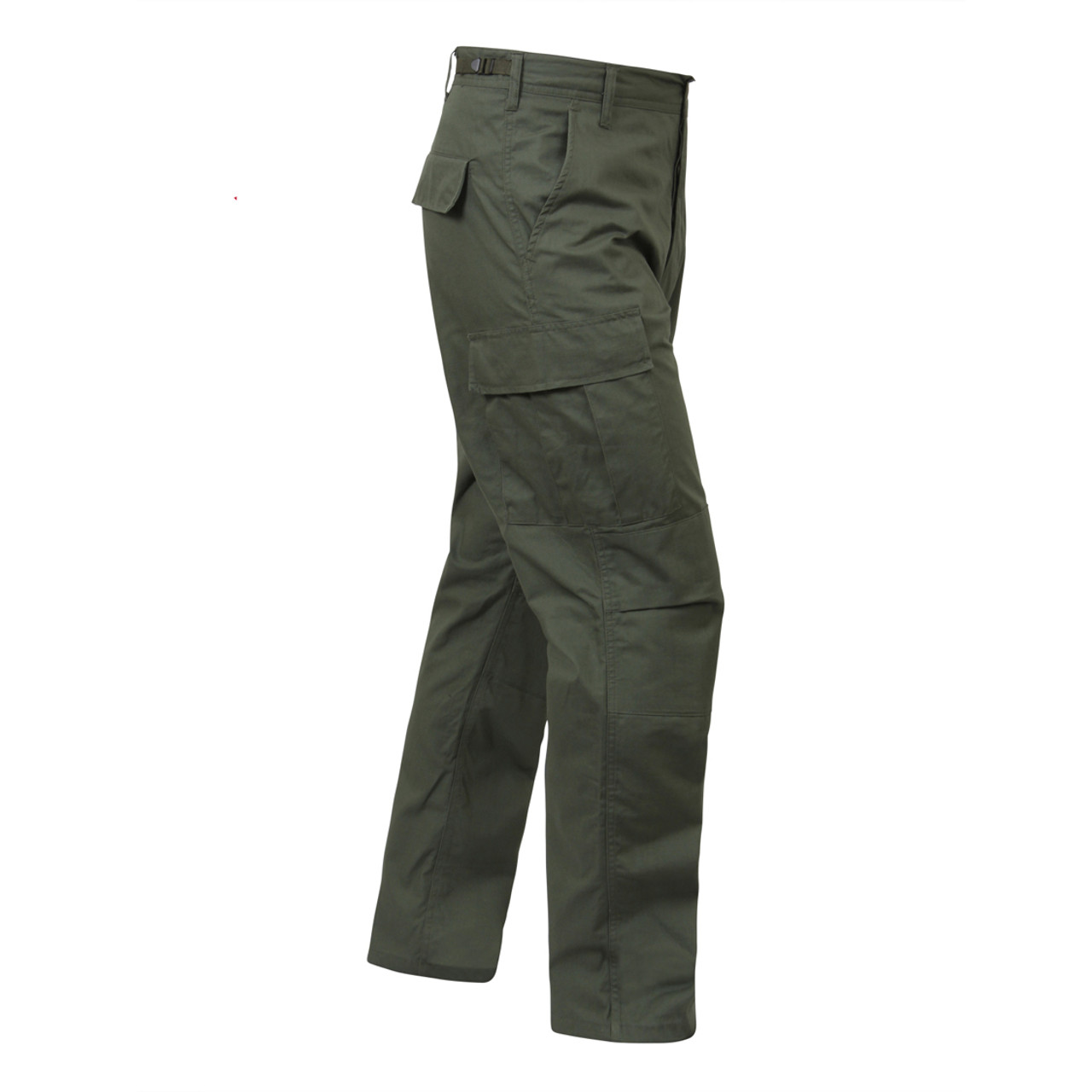 Olive Drab Ripstop Cotton BDU Fatigue Pants