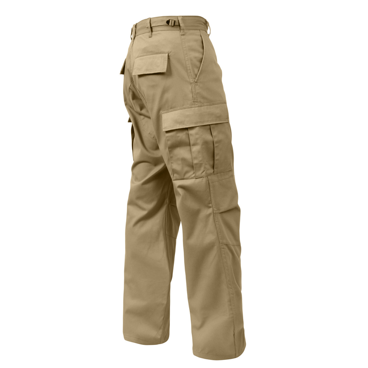 Shop Rothco Khaki BDU Fatigue Pants - Fatigues Army Navy Gear
