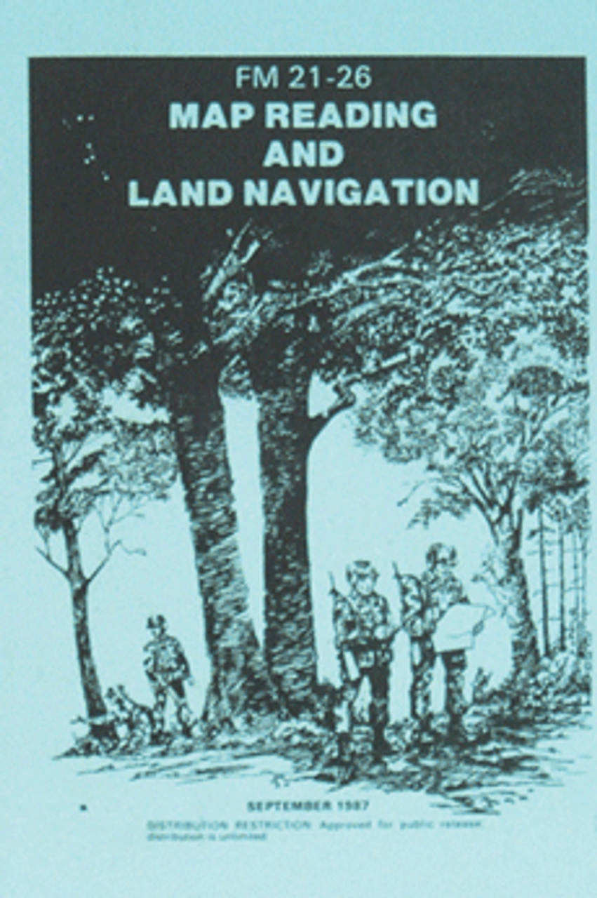 Shop Map Reading & Land Navigation Manuals Fatigues Army Navy Gear