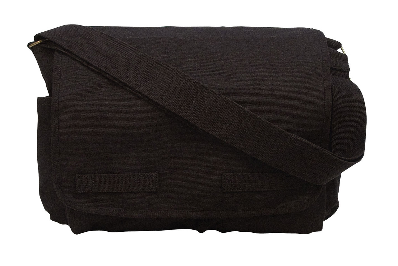  Rothco Canvas Urban Explorer Bag, Black : Clothing