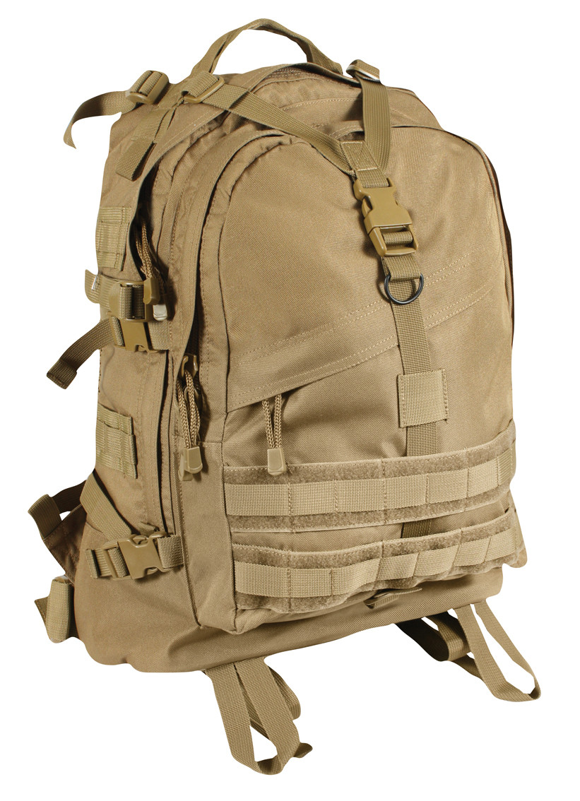 Shop Coyote Brown Large Transport Backpacks - Fatigues Army Navy Gear