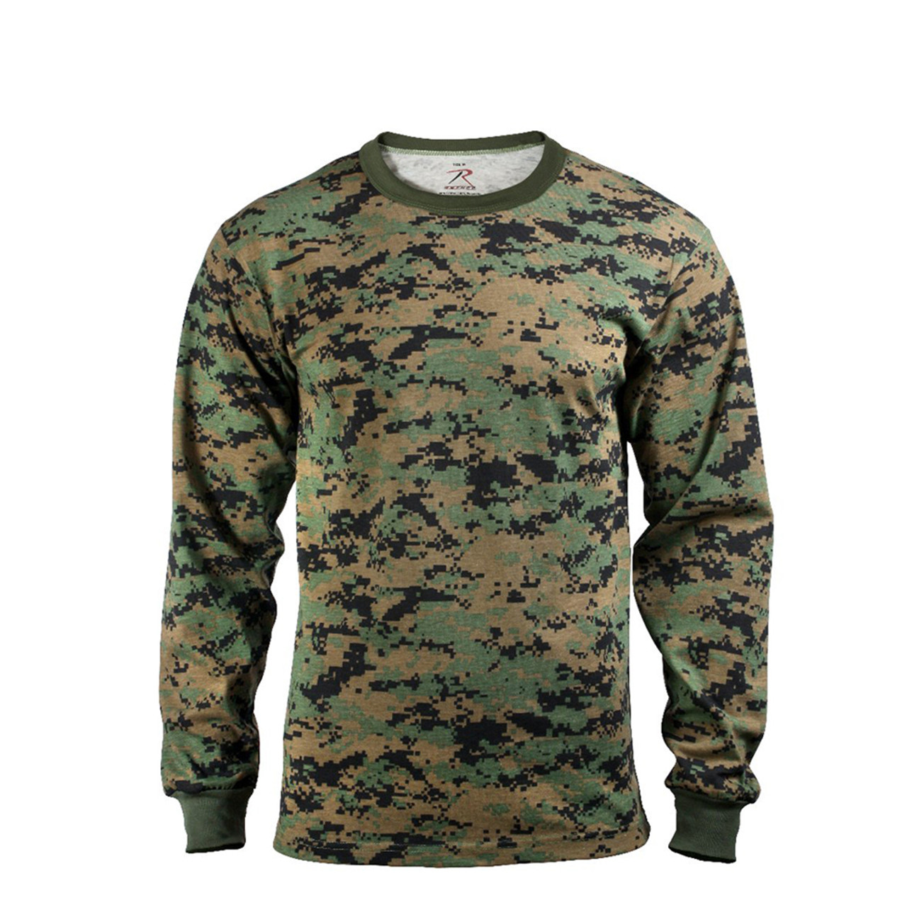 Shop Woodland Digital Camo T Shirts - Fatigues Army Navy Gear