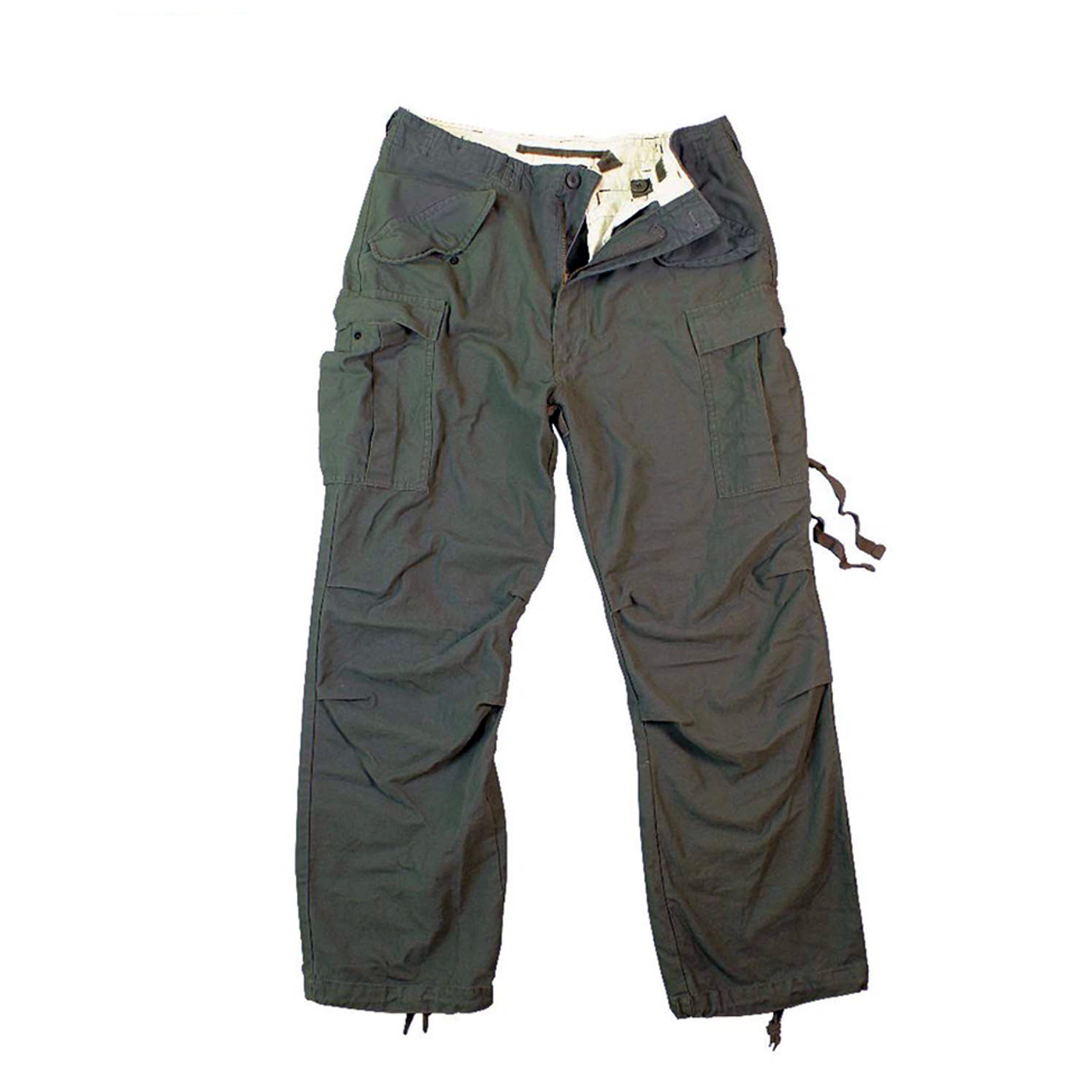Vintage Style Olive Drab M 65 Field Pants