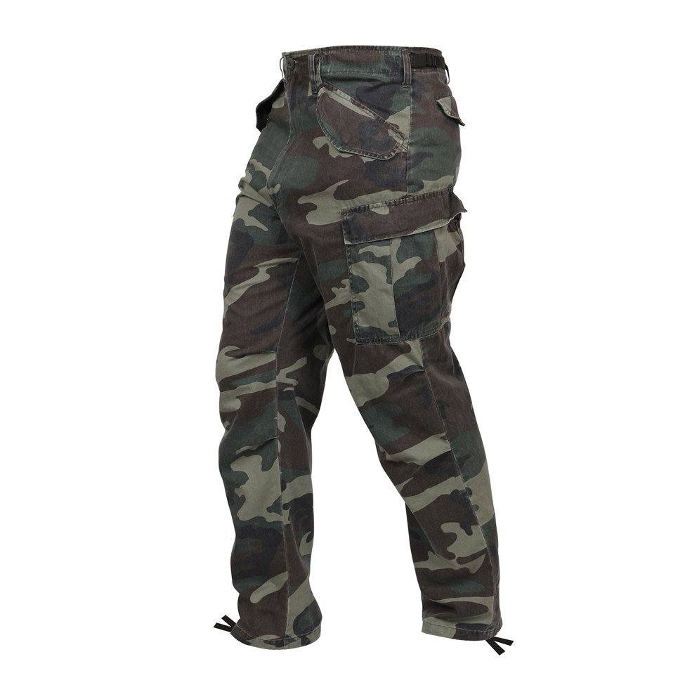 【80s】US ARMY m65 field camo pants S-R M-65 Camo Field Trousers, New Medium Regular