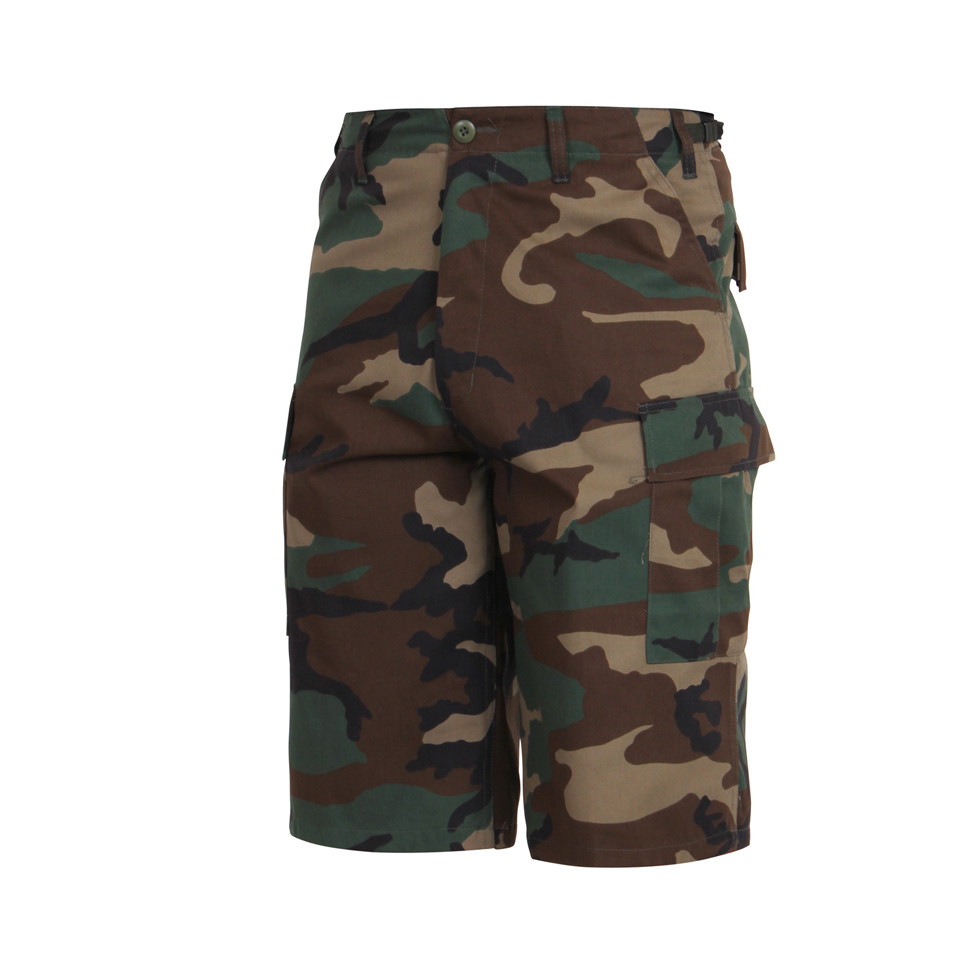 Shop Ultra Force Camo Longer BDU Shorts - Fatigues Army Navy Gear