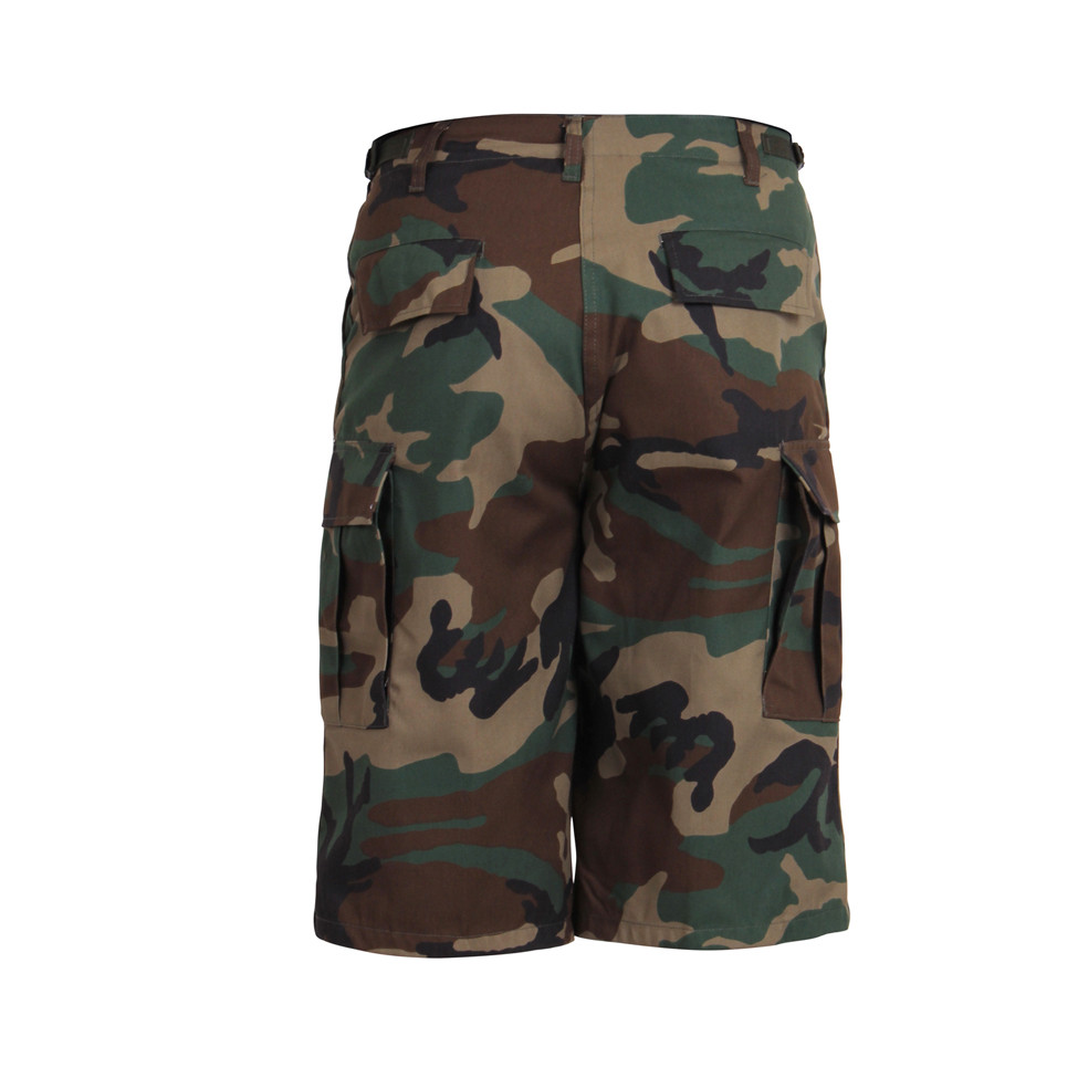 Shop Ultra Force Camo Longer BDU Shorts - Fatigues Army Navy Gear