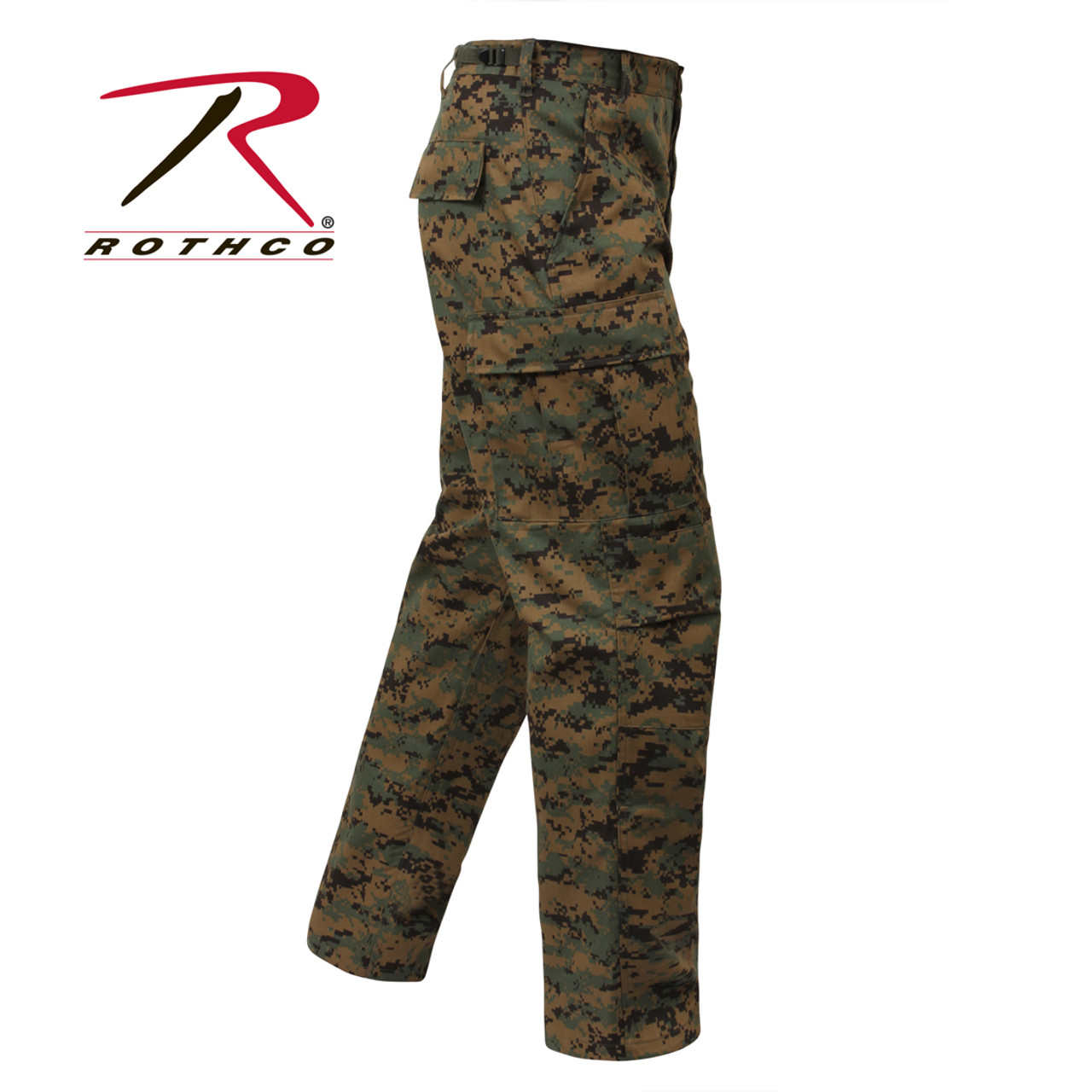 Rothco Womens Camo Performance Workout Leggings - Woodland Camo