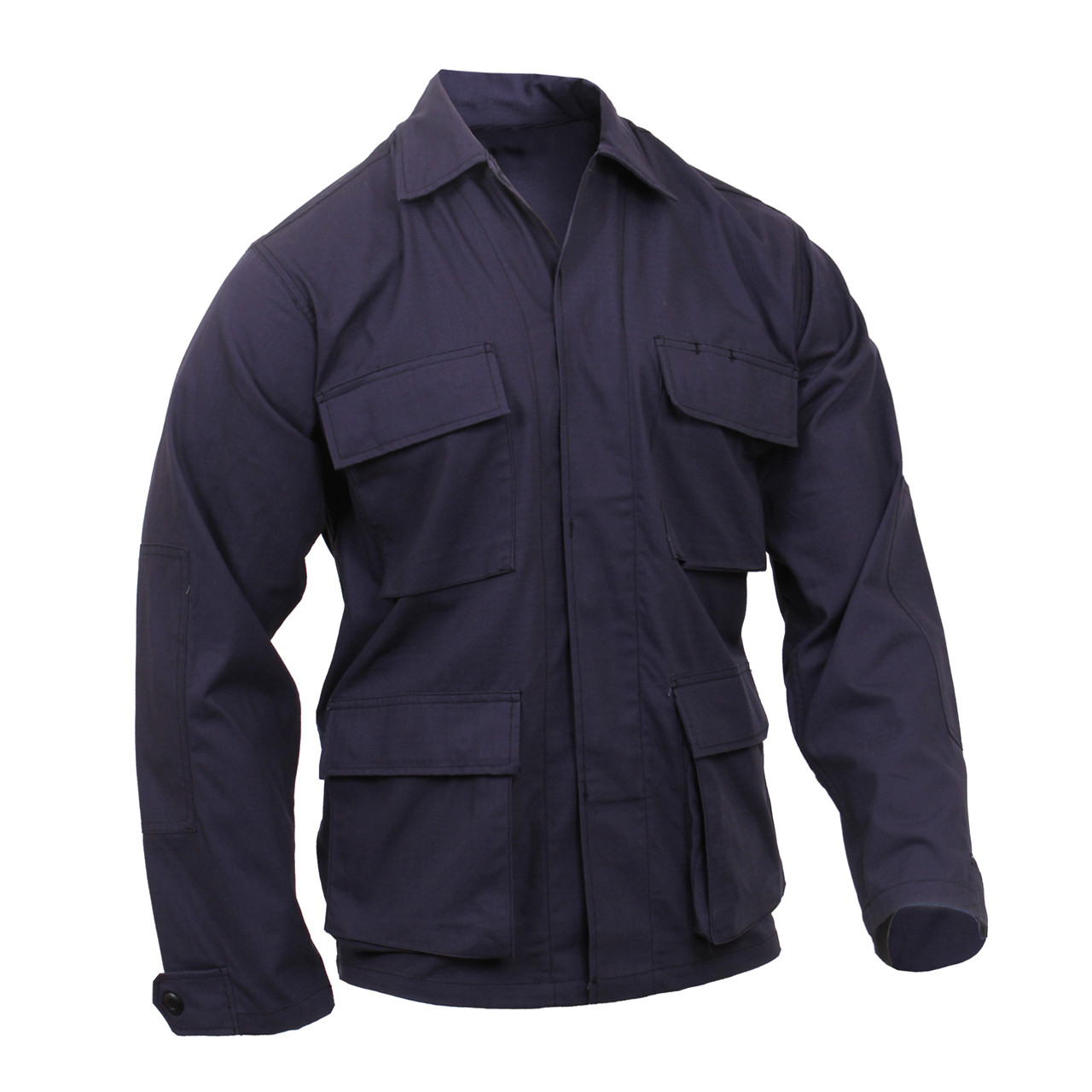 Navy 100% Ripstop Cotton BDU Jacket