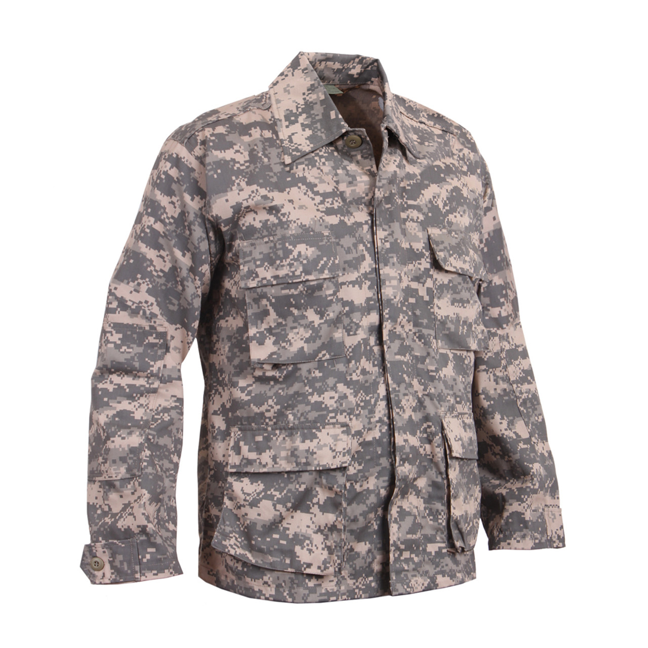 Army style ACU Digital Camo BDU Fatigue Jacket