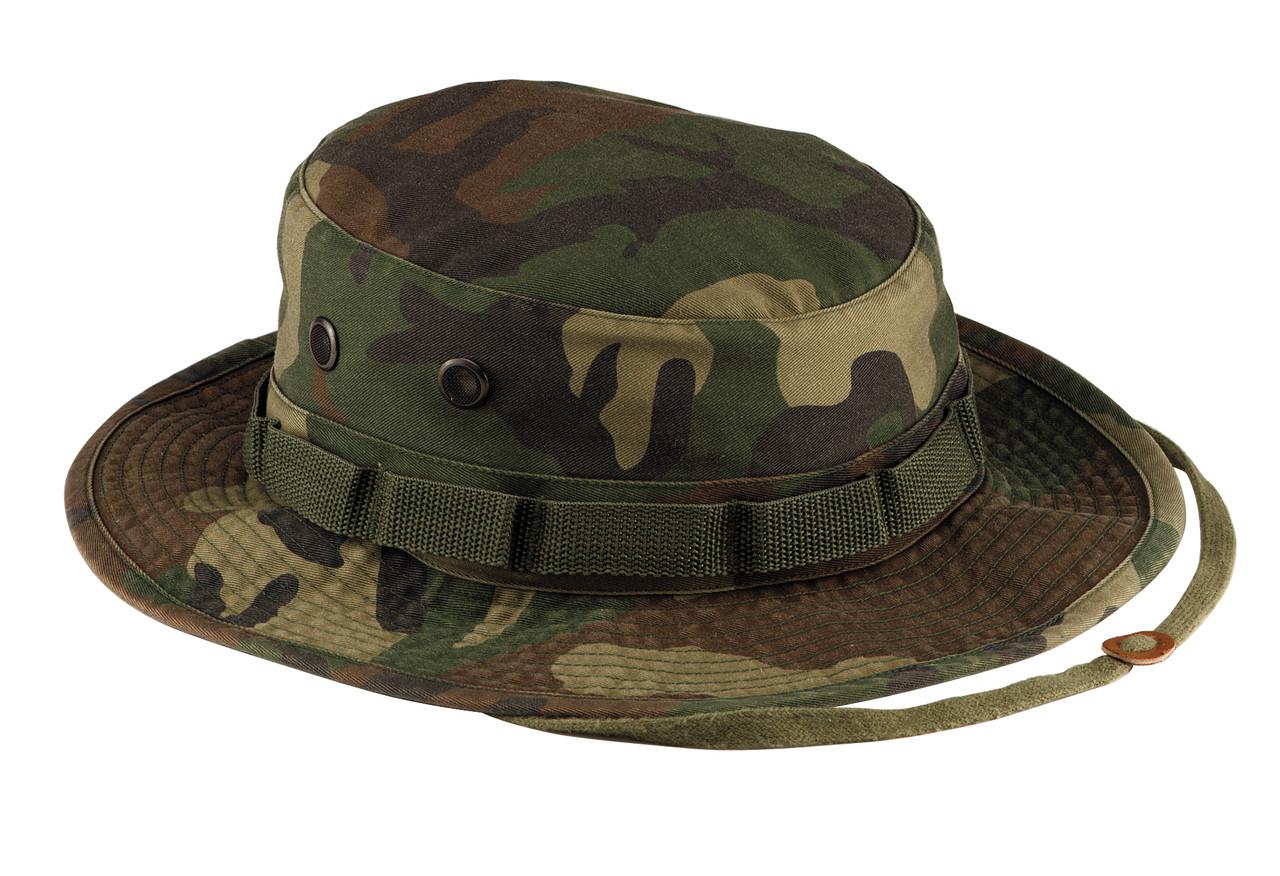 Buy Boonie hat, Classic Army Style Boonie Bush Jungle Hat Safari