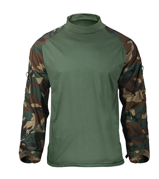 Shop Woodland Camo Combat Shirts - Fatigues Army Navy Gear
