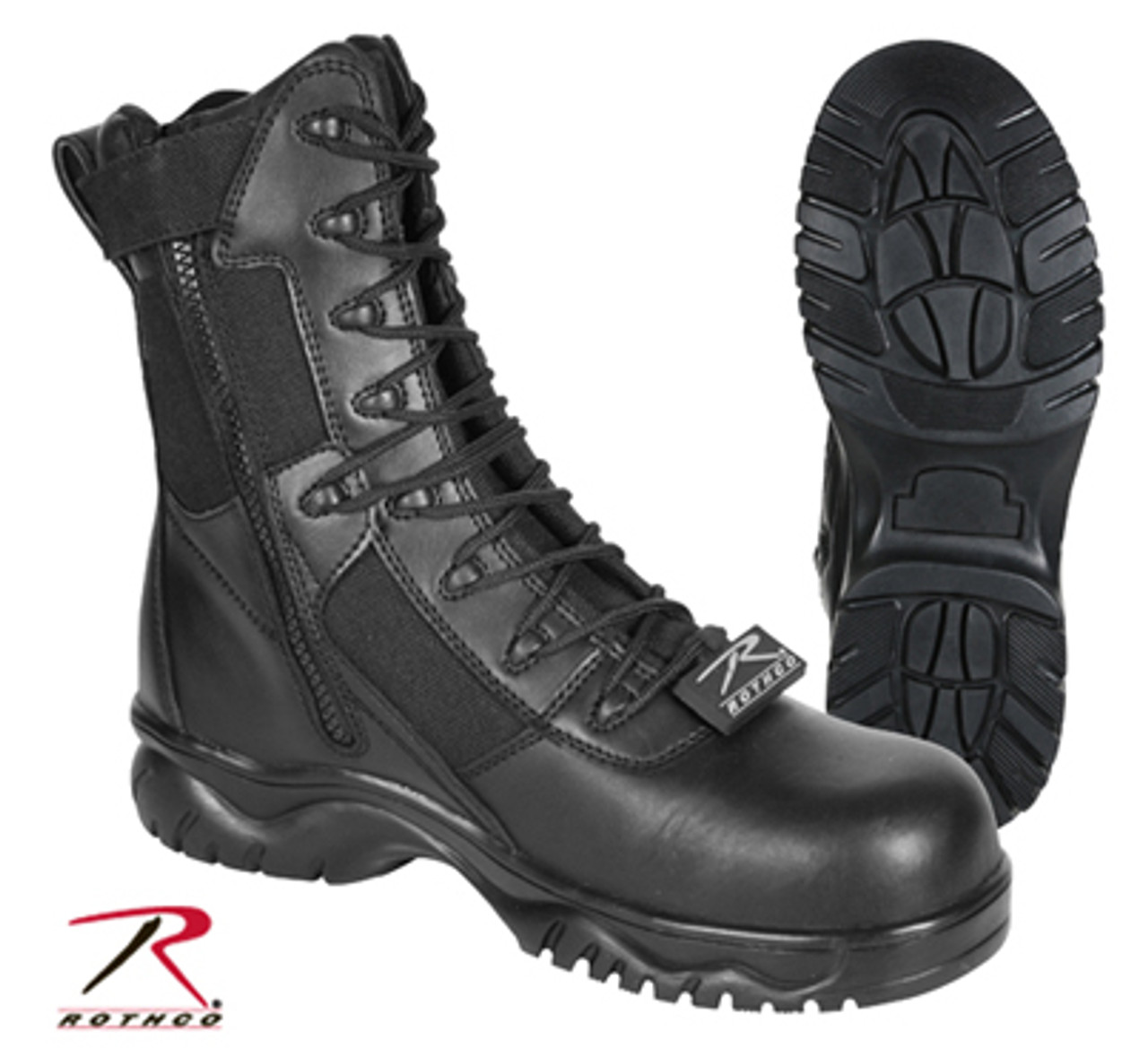 Shop Forced Entry Composite Toe Tactical Boot /Zipper - Fatigues Army Navy  Gear