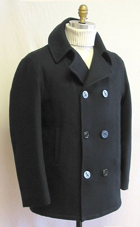 Navy Pea Coats - Fidelity Sportswear 