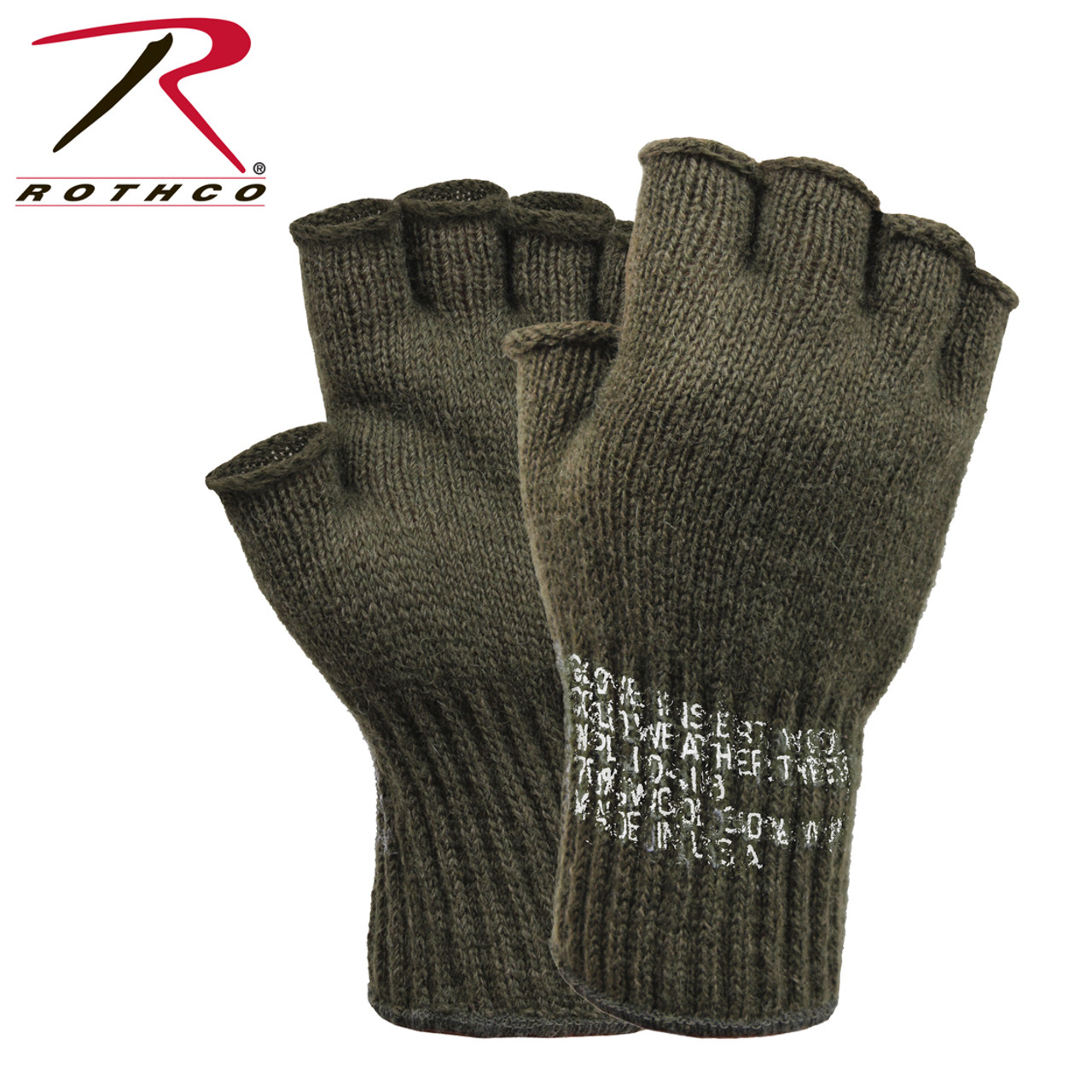 army surplus fingerless gloves