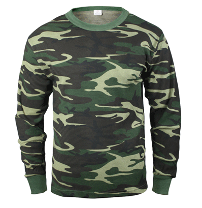 camouflage thermal shirts
