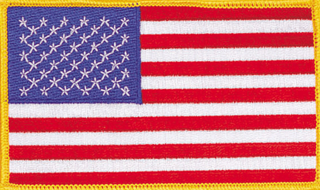 Shop Jumbo US Flag Patches - Fatigues Army Navy Gear