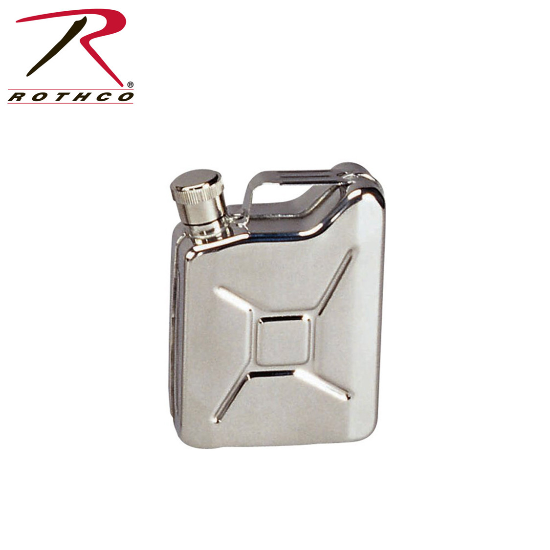 Shop Jerry Can Stainless Steel Flask - Fatigues Army Navy Gear