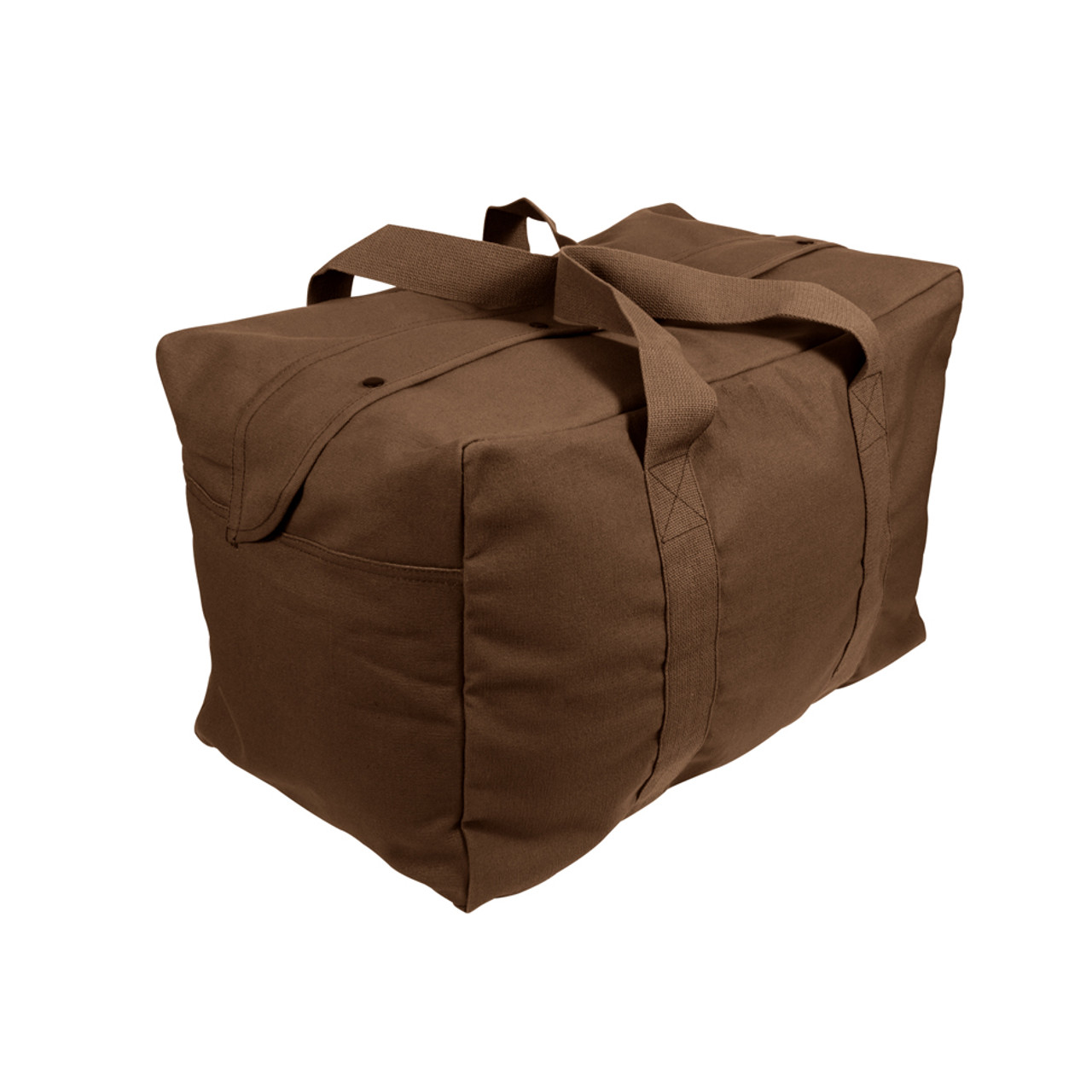 Shop Earth Brown Canvas Parachute Cargo Bags - Fatigues Army Navy