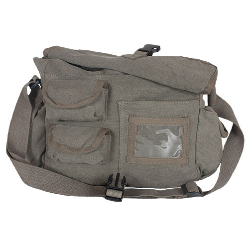Shop Peace Sign Retro Shoulder Bags - Fatigues Army Navy