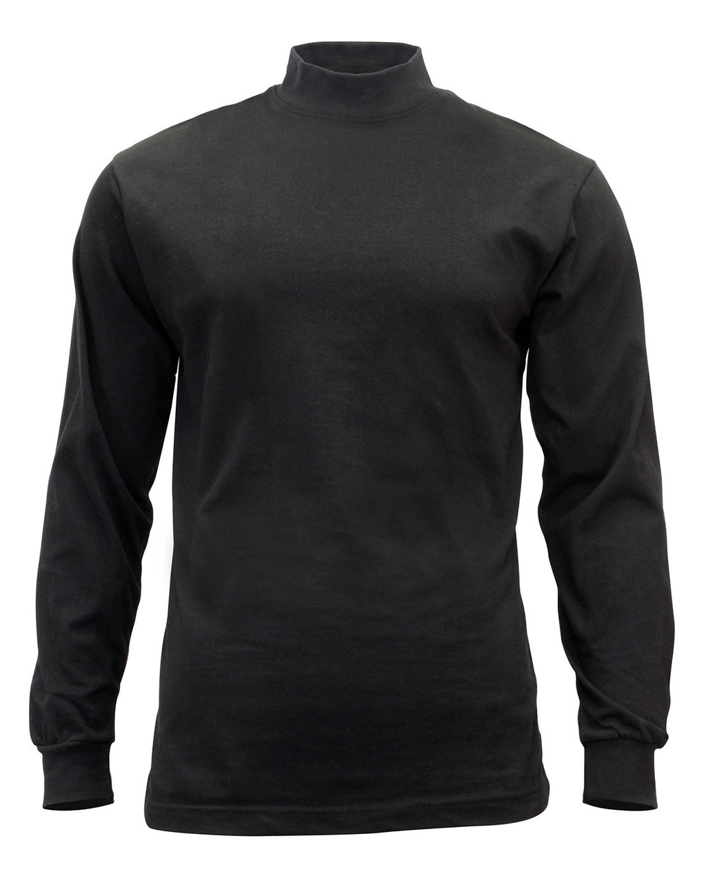 Rothco Black Mock Turtleneck Shirts