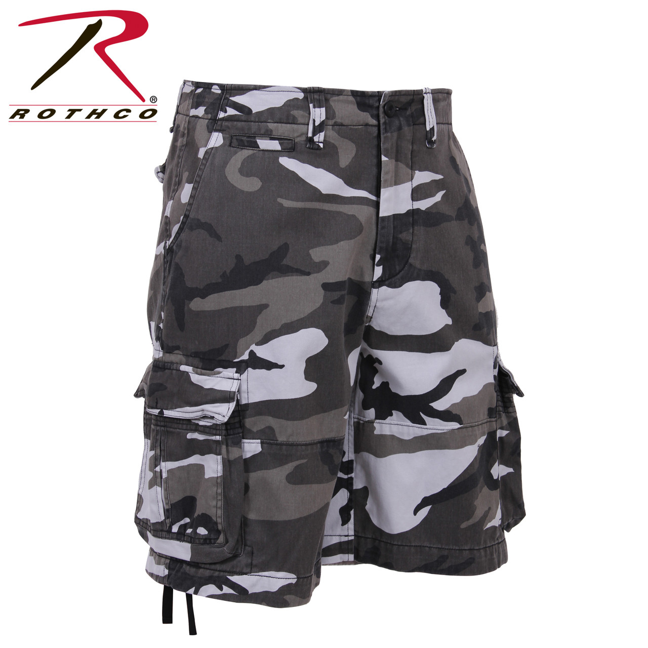 Shop Rothco Vintage Infantry Utility Shorts - Fatigues Army Navy