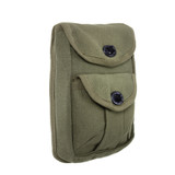 Shop Canvas 2-Pocket Field Pouch - Fatigues Army Navy