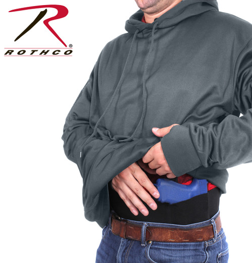 Concealed Carry Hoodie Pullover - Pocket View
