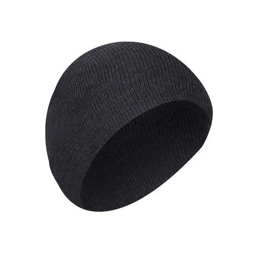 Deluxe Charcoal Grey Skull Cap - View 1