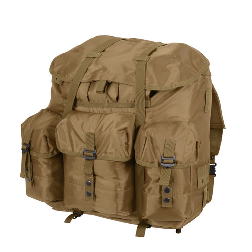 Large Coyote Brown Alice Field Pack w/Frame - View