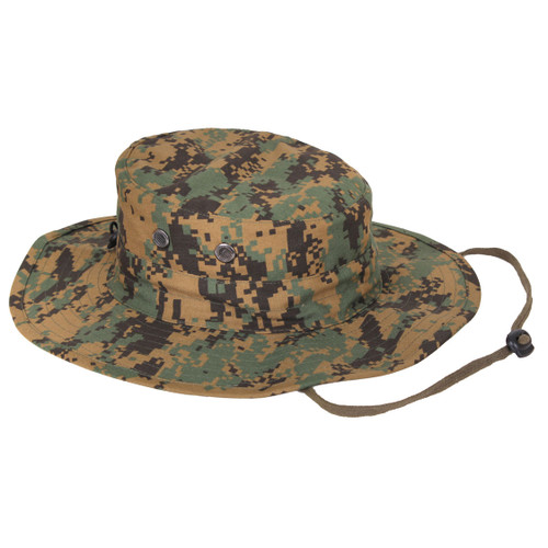 DRT ANGLERS CAMP Boonie Hat WEED CAMO 新品 Hats: Anglers Camp Boonie Hat Green Camo
