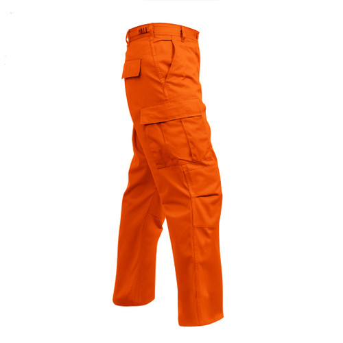 Rothco Blaze Orange BDU Fatigue Pants - Right Side View