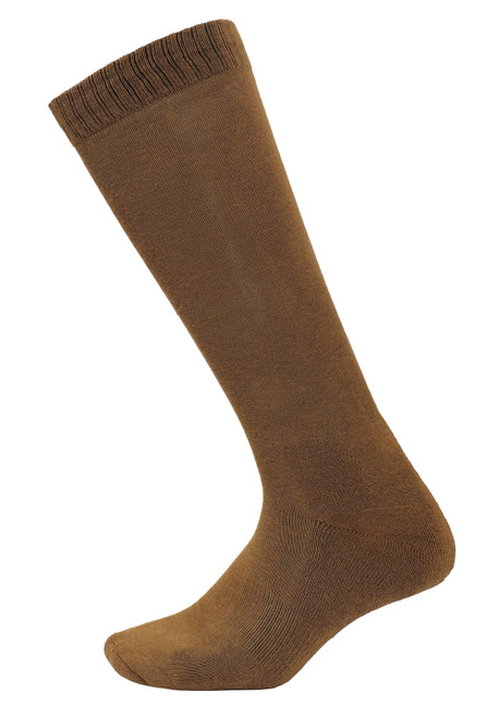 Coyote Brown Moisture Wicking Sock - View