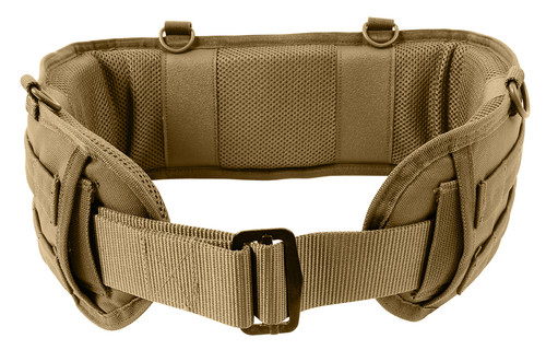 Rothco Tactical Battle Belts - Coyote Brown - Front View